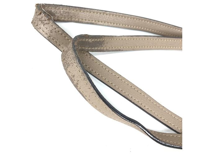 Borsa in pelle beige Fendi - vista 12