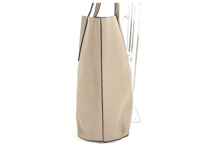 Borsa in pelle beige Fendi - vista 7