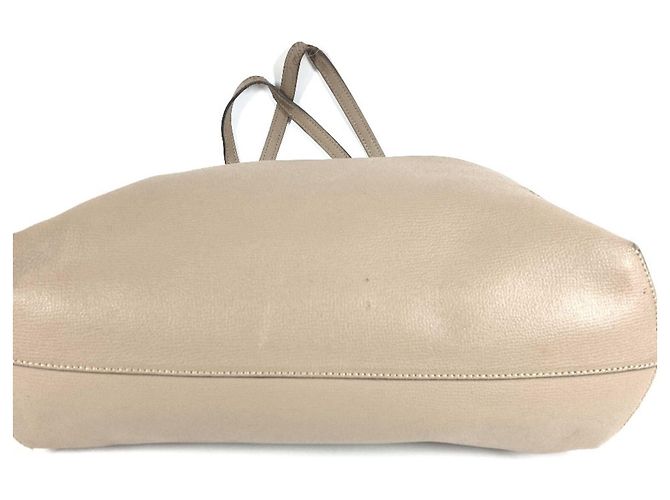 Borsa in pelle beige Fendi - vista 9