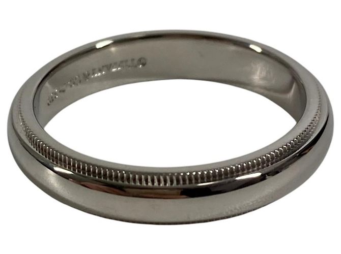 Tiffany & Co Tiffany Milgrain Platinring - Ansicht 2