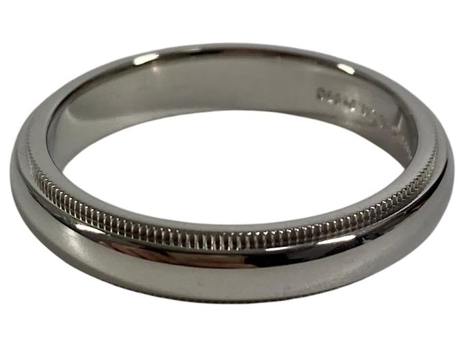 Tiffany & Co Tiffany Milgrain Platinring - Ansicht 3
