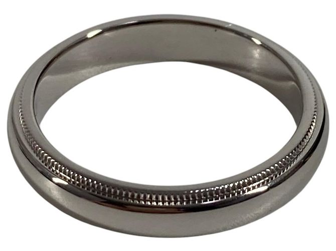 Tiffany & Co Tiffany Milgrain Platinring - Ansicht 5
