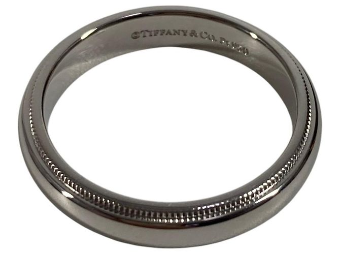 Tiffany & Co Tiffany Milgrain Platinring - Ansicht 6