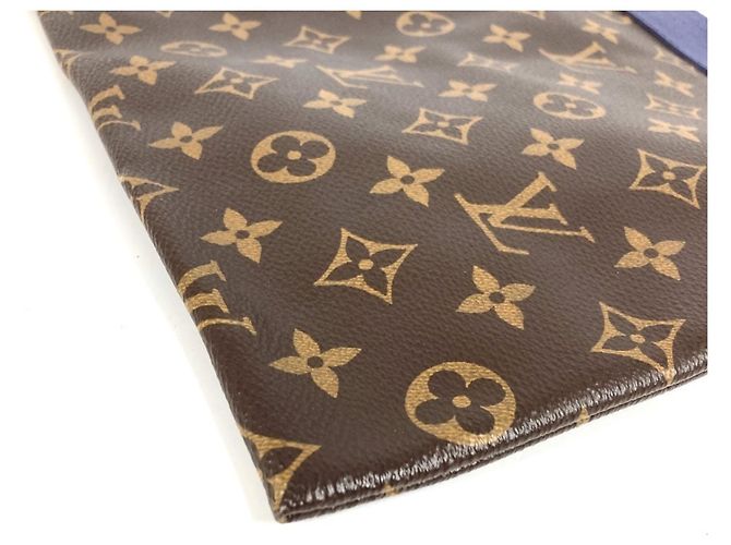 Pochette Apollo Monogram Louis Vuitton Marrone Rosso Blu - vista 6