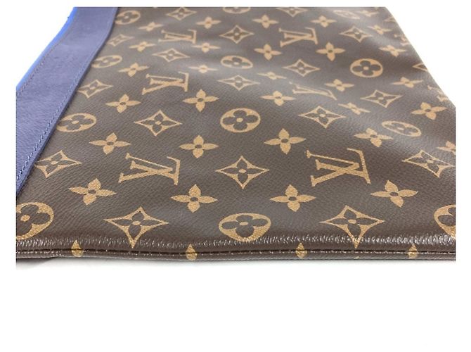 Pochette Apollo Monogram Louis Vuitton Marrone Rosso Blu - vista 9