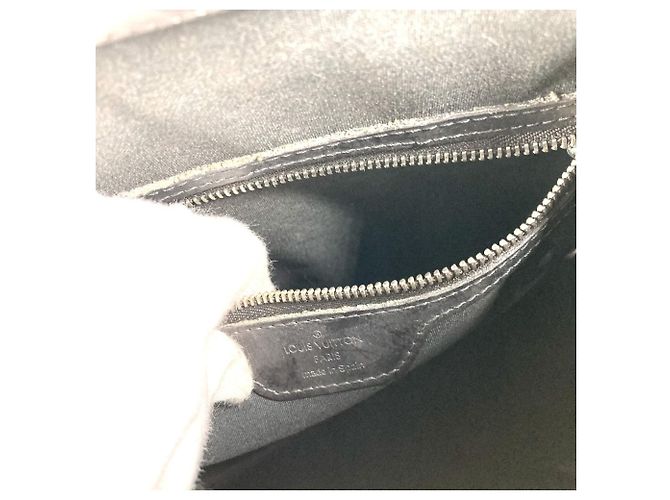 Louis Vuitton Monogramm Matte Stockton Tote Bag Schwarz Anthrazitgrau - Ansicht 15
