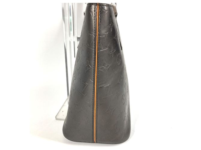 Louis Vuitton Monogramm Matte Stockton Tote Bag Schwarz Anthrazitgrau - Ansicht 4