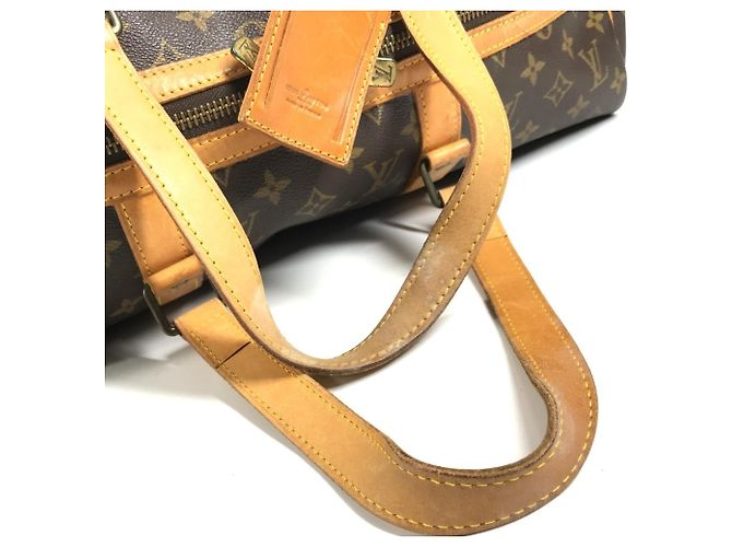 Borsa da Viaggio Saxophone 45 Monogramma Louis Vuitton Marrone - vista 10