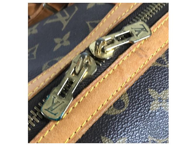 Borsa da Viaggio Saxophone 45 Monogramma Louis Vuitton Marrone - vista 11