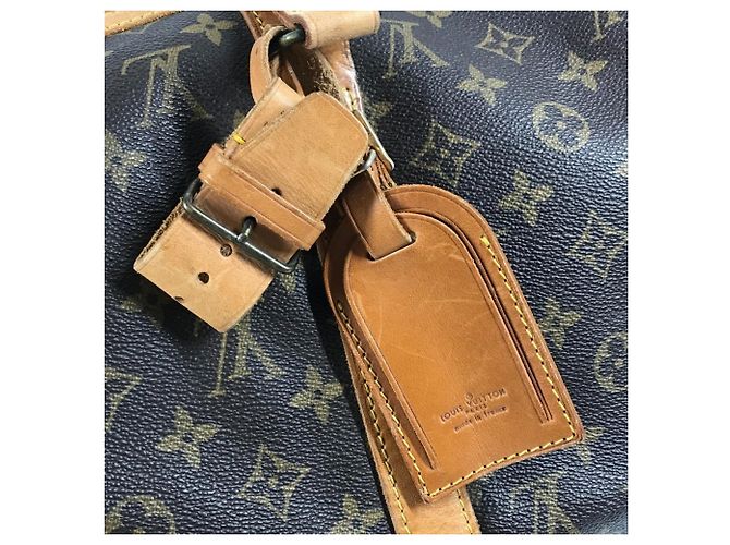 Borsa da Viaggio Saxophone 45 Monogramma Louis Vuitton Marrone - vista 12