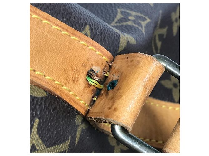 Borsa da Viaggio Saxophone 45 Monogramma Louis Vuitton Marrone - vista 17