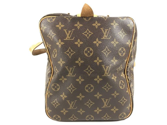 Borsa da Viaggio Saxophone 45 Monogramma Louis Vuitton Marrone - vista 4