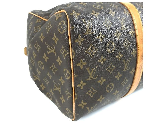 Borsa da Viaggio Saxophone 45 Monogramma Louis Vuitton Marrone - vista 7