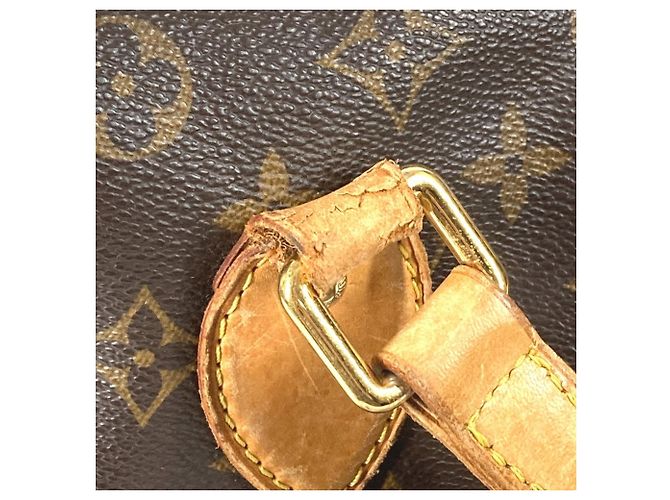 Borsa Louis Vuitton Monogram Palermo PM Marrone - vista 11