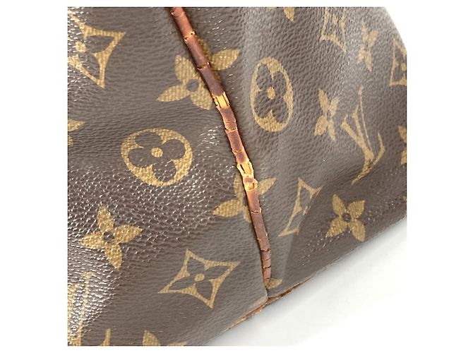 Borsa Louis Vuitton Monogram Palermo PM Marrone - vista 15