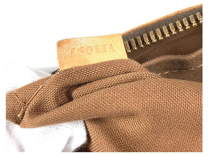 Borsa Louis Vuitton Monogram Palermo PM Marrone - vista 17