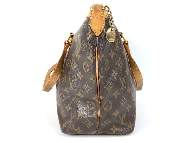 Borsa Louis Vuitton Monogram Palermo PM Marrone - vista 3