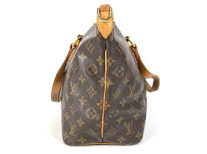 Borsa Louis Vuitton Monogram Palermo PM Marrone - vista 4