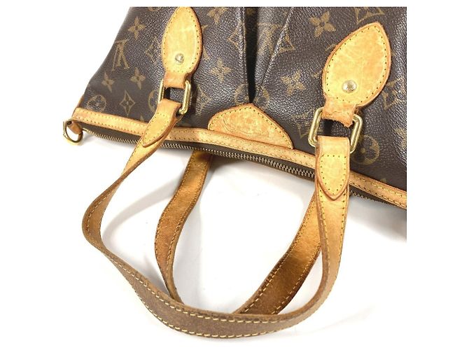 Borsa Louis Vuitton Monogram Palermo PM Marrone - vista 8