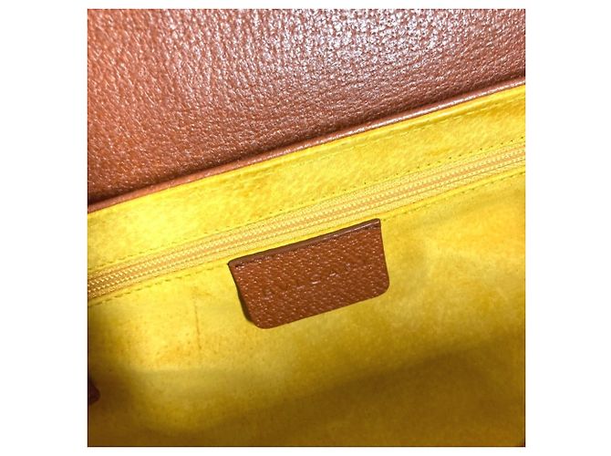 Bulgari Borsa cilindrica in pelle marrone Bvlgari - vista 11