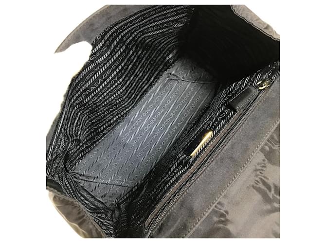 Prada Navy Nylon Tote Bag Marineblau - Ansicht 11