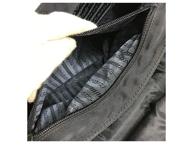 Prada Navy Nylon Tote Bag Marineblau - Ansicht 13