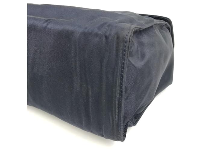 Prada Navy Nylon Tote Bag Marineblau - Ansicht 6