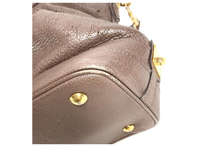 Borsa tote Monogram Mahina Stella PM di Louis Vuitton Marrone - vista 15