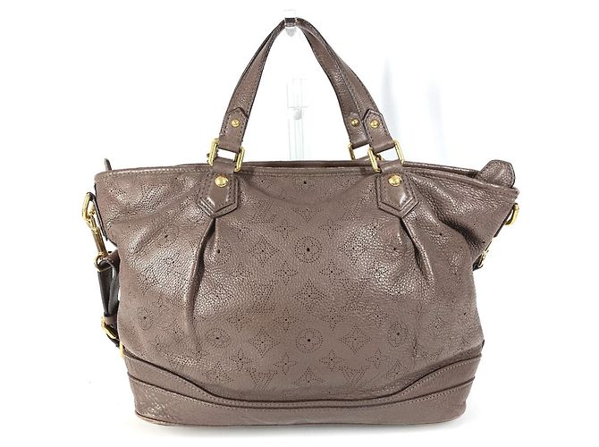 Borsa tote Monogram Mahina Stella PM di Louis Vuitton Marrone - vista 2
