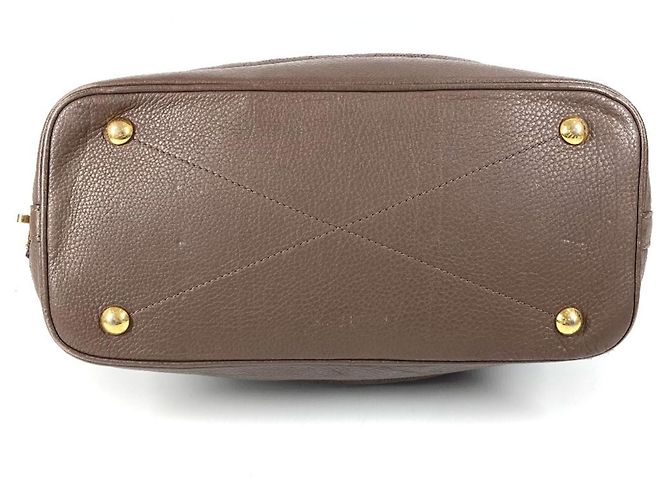 Borsa tote Monogram Mahina Stella PM di Louis Vuitton Marrone - vista 5