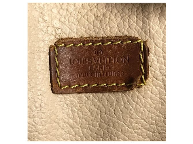 Sac Plat Monogram Louis Vuitton Marron - vue 13