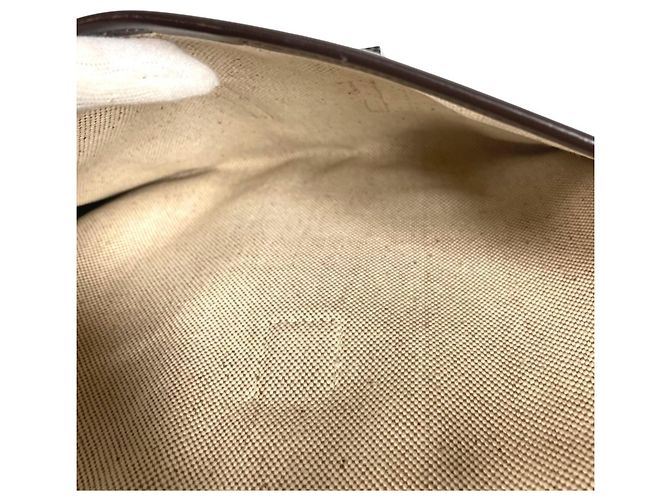 Borsa Clutch Vintage Jige PM di Hermès Marrone scuro - vista 13