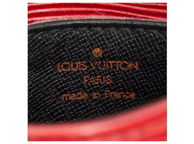 Borsa a tracolla Mini Saint Cloud in Epi di Louis Vuitton Rosso - vista 15