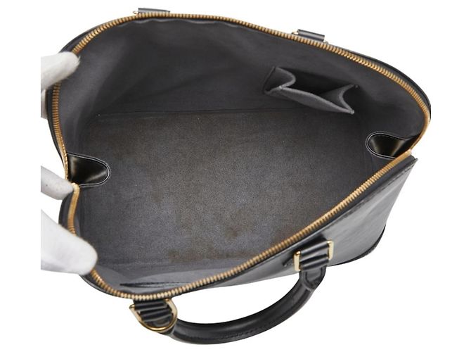 Borsa Alma PM in Epi Louis Vuitton Nero - vista 10