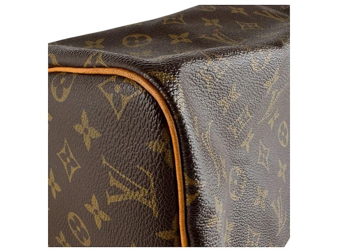 Borsa Louis Vuitton Monogram Speedy 30 Marrone Monogramma - vista 8