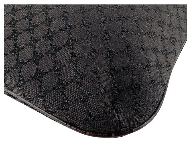 Céline Borsa a Spalla in Tela Marrone Celine - vista 9