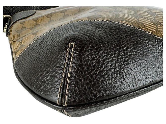 Borsa a Spalla Gucci Marrone - vista 8