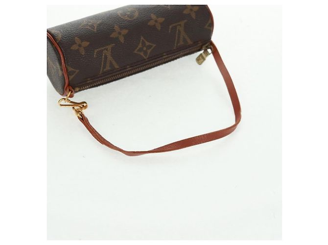 Pochette Papillon Mini in Tela Monogram Louis Vuitton Marrone - vista 6