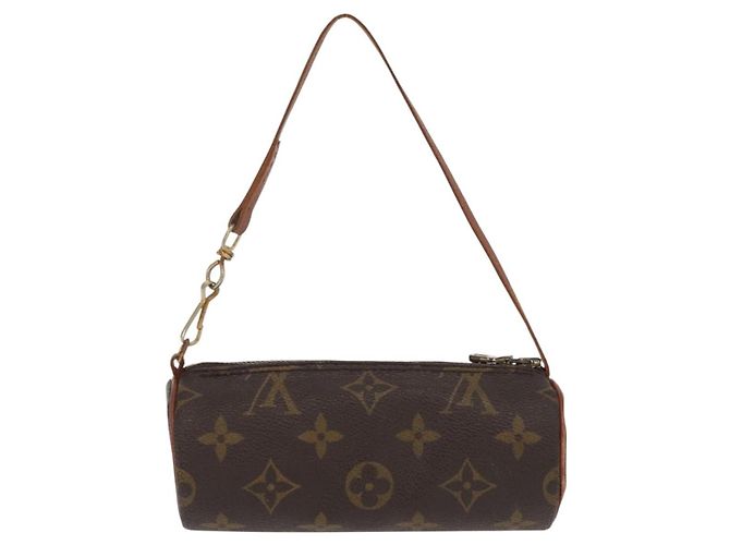 Pochette Papillon Monogram in Tela Mini Louis Vuitton Marrone - vista 2