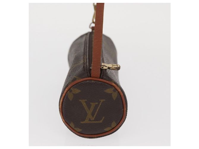 Pochette Papillon Monogram in Tela Mini Louis Vuitton Marrone - vista 4