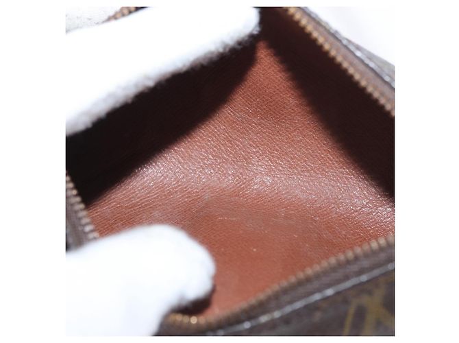 Pochette Papillon Monogram in Tela Mini Louis Vuitton Marrone - vista 5