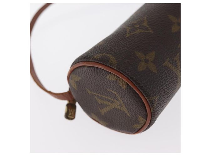 Pochette Papillon Monogram in Tela Mini Louis Vuitton Marrone - vista 7