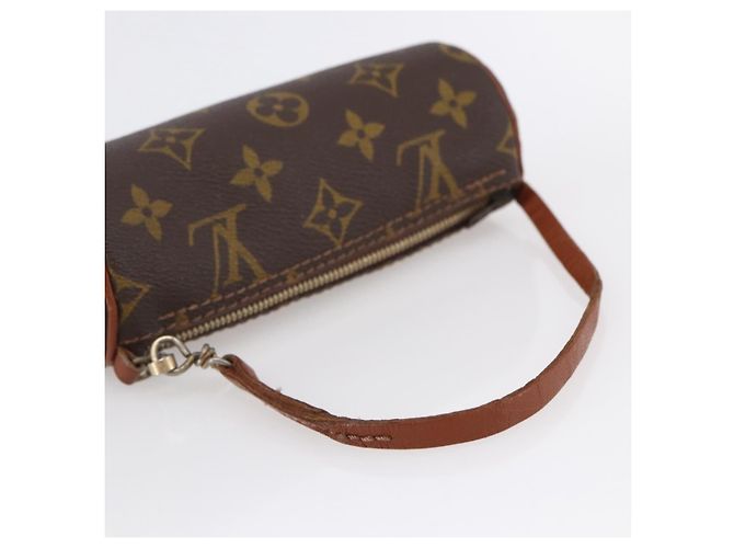Pochette Papillon Mini in Tela Monogram Louis Vuitton Marrone - vista 6