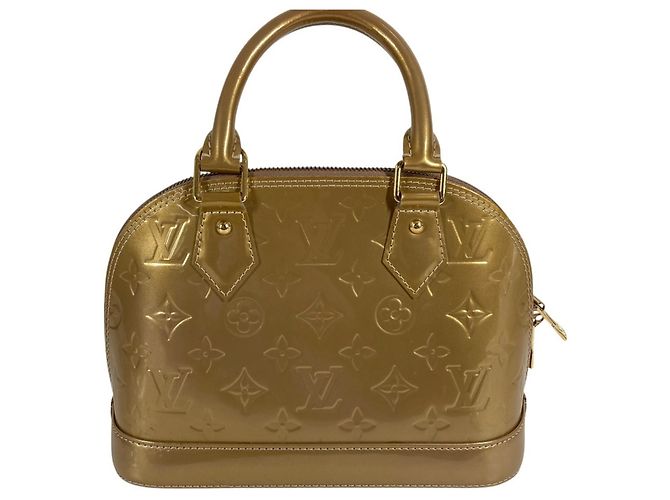 Louis Vuitton Monogram Vernis Alma BB Tasche Golden - Ansicht 2