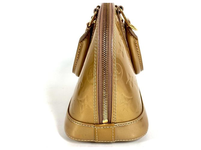 Louis Vuitton Monogram Vernis Alma BB Tasche Golden - Ansicht 3