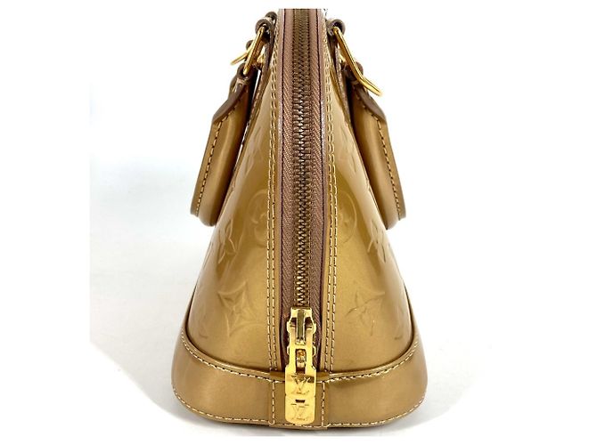 Louis Vuitton Monogram Vernis Alma BB Tasche Golden - Ansicht 4