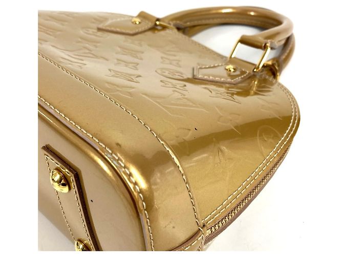 Louis Vuitton Monogram Vernis Alma BB Tasche Golden - Ansicht 7