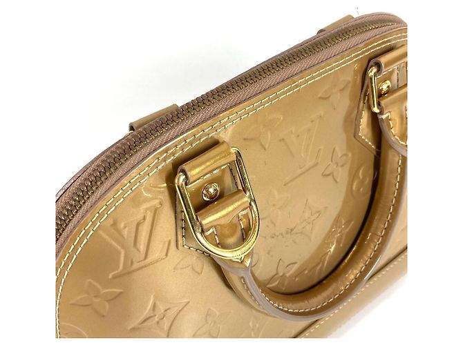 Louis Vuitton Monogram Vernis Alma BB Tasche Golden - Ansicht 8