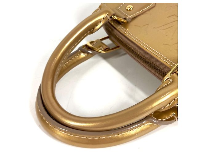 Louis Vuitton Monogram Vernis Alma BB Tasche Golden - Ansicht 9