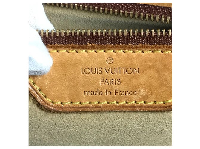 Borsa a spalla Monogram Cite GM di Louis Vuitton Marrone - vista 14